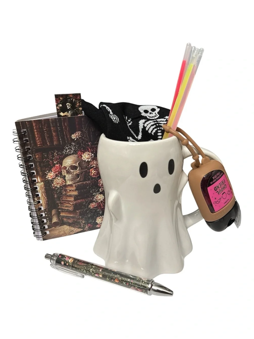 Halloween Ghost Mug Gift Basket Set - Hyde & EEK, Bath & Body Works